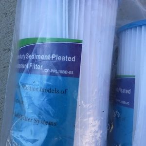 Sediment Pleated replacement filter
